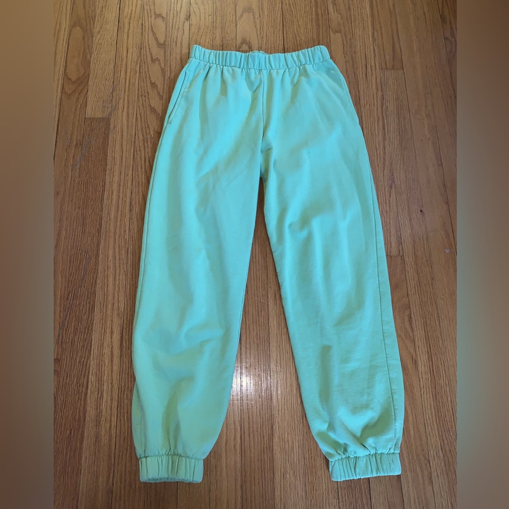 Brandy Melville Green Sweatpants SOLD OUT ONLINE